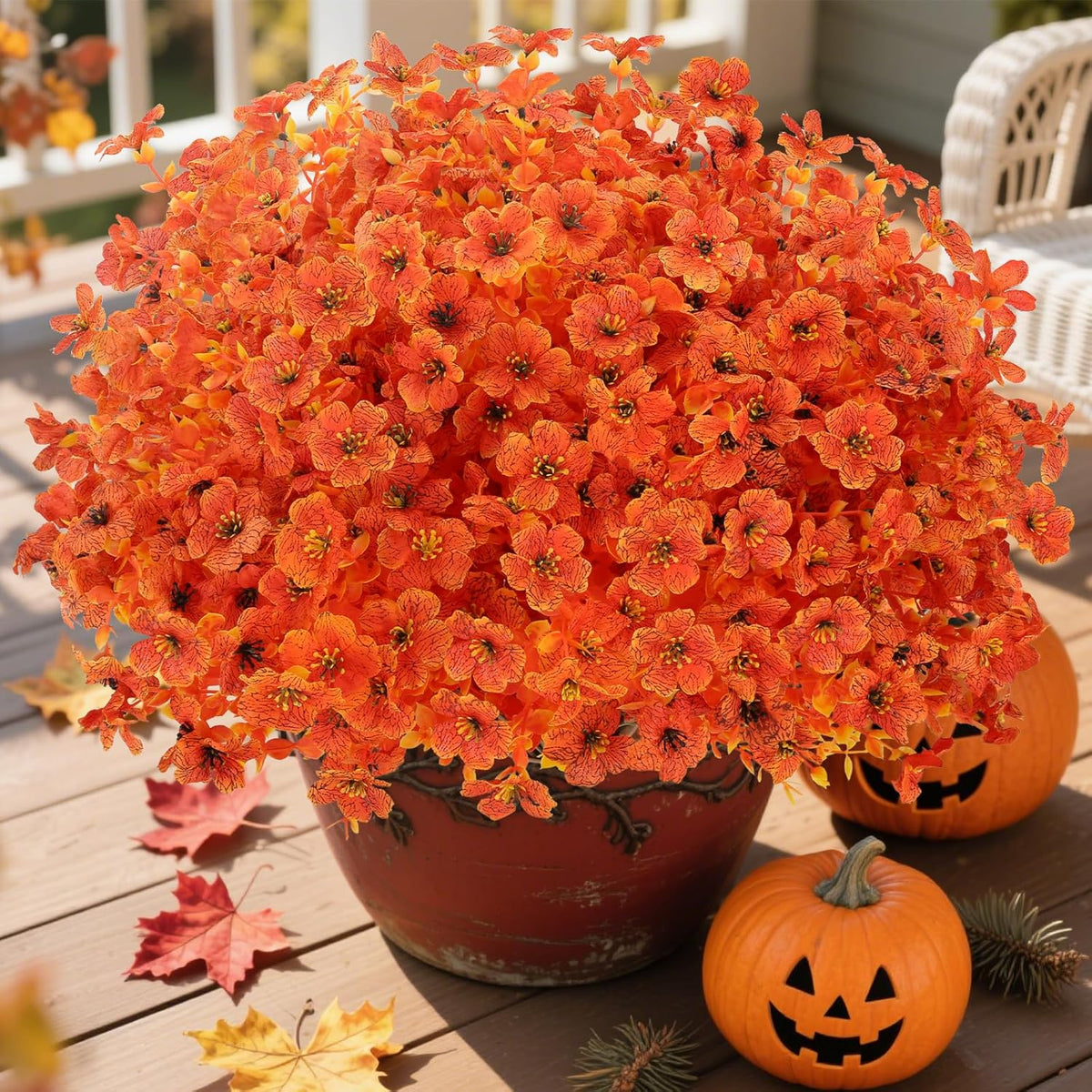 Decorative Artificial Fall Christmas Outdoor Indoor Decor Kit