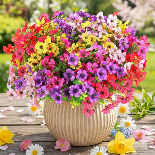 7 branches🔥Last Day 60% OFF🔥UV Resistant Artificial Petunias Flowers