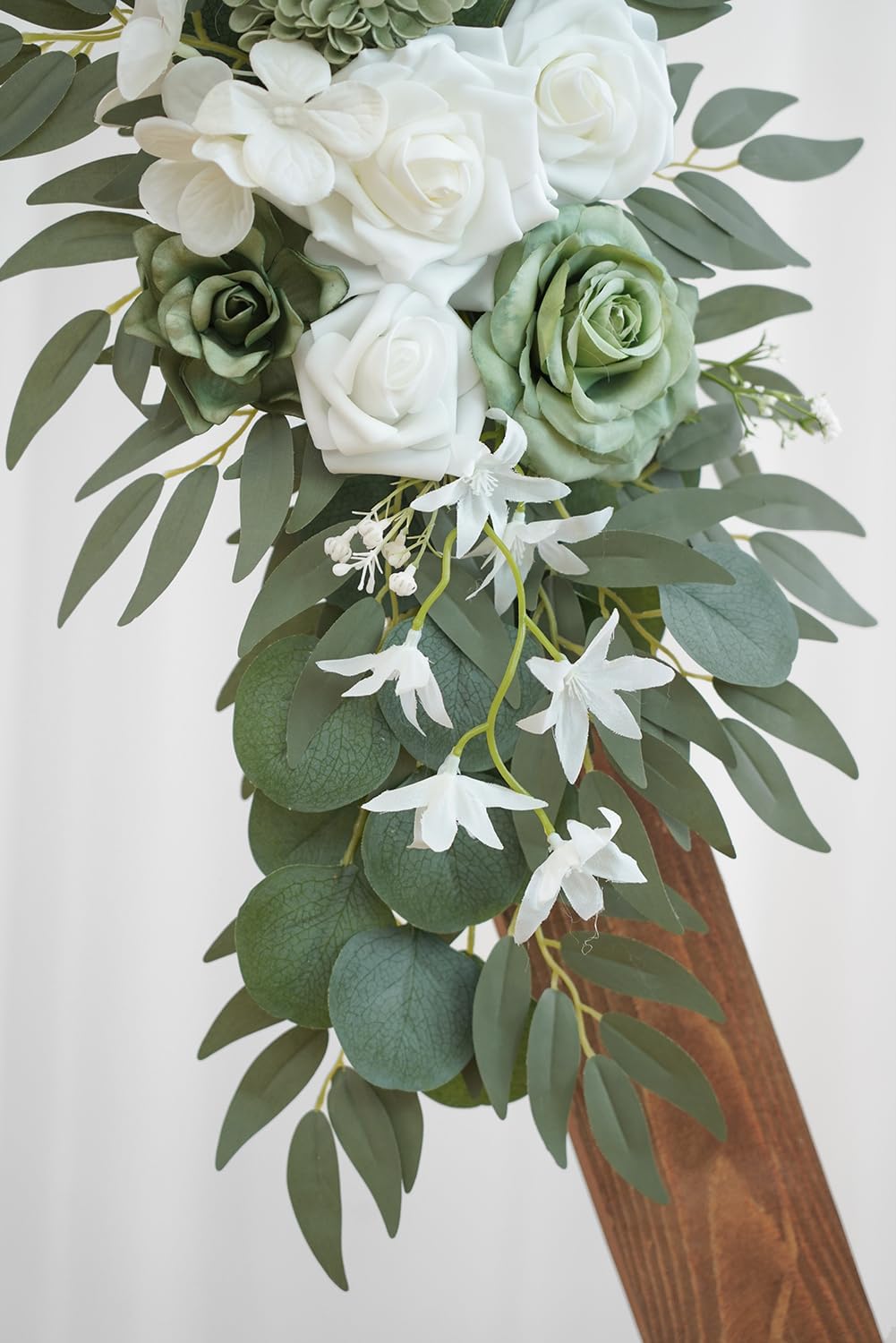 Vibrant Olalaka Sage Green White Home Decor Statement