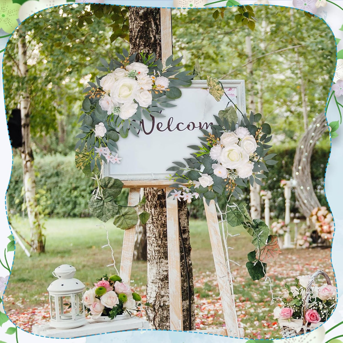 Lush Wedding Arch Decorations Reusable Home Decor Selection