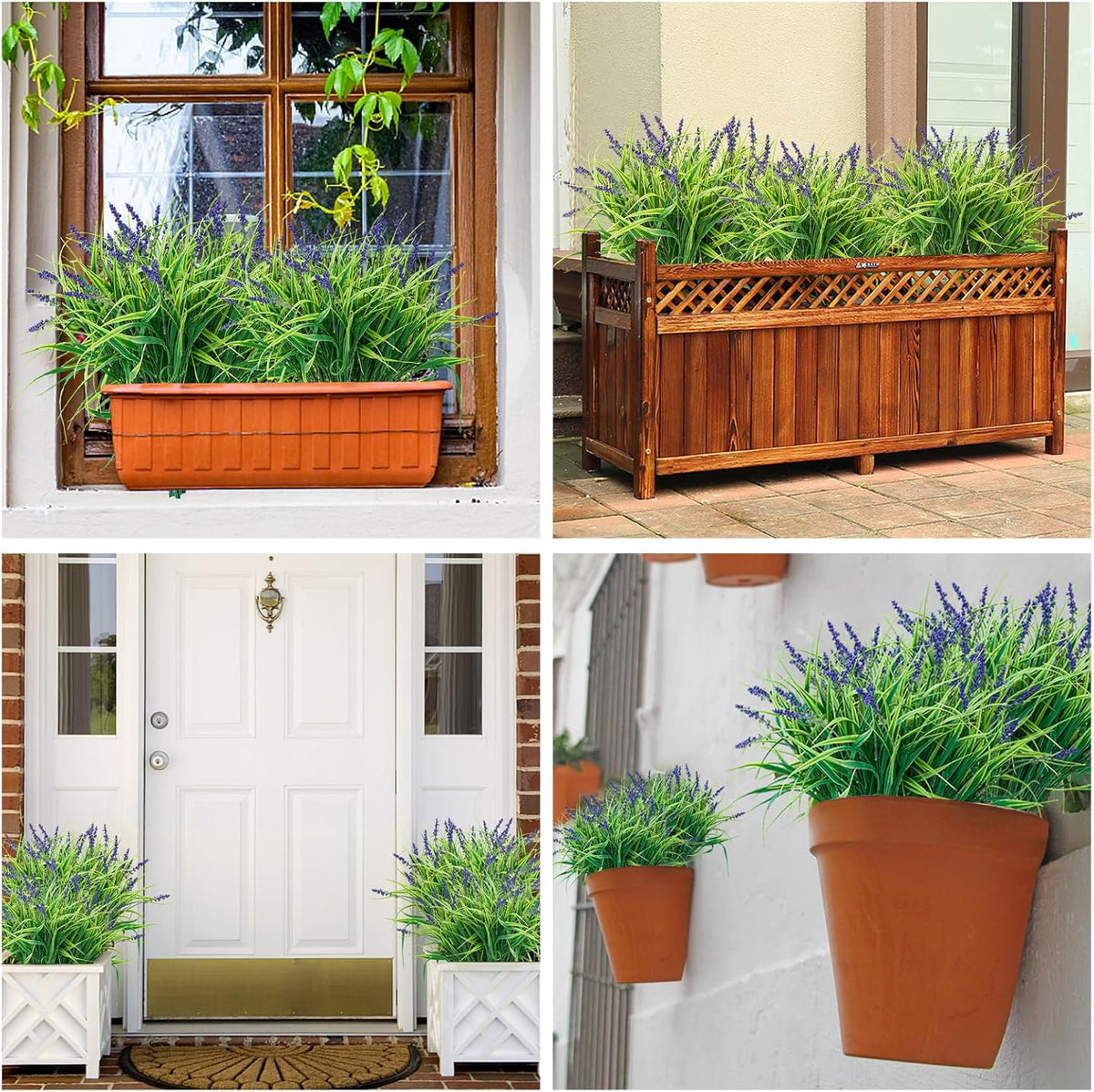 Charming Bundles Artificial Monkey Grass Outdoor Decor Series