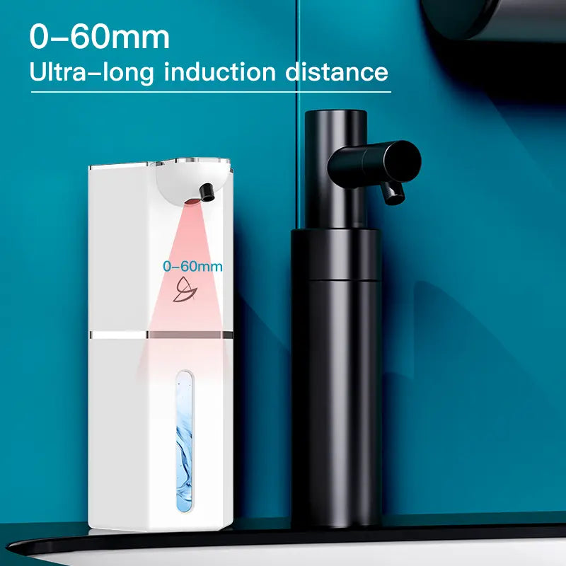 Touchless Foaming Soap Dispenser - 12oz USB Rechargeable with 4 Levels