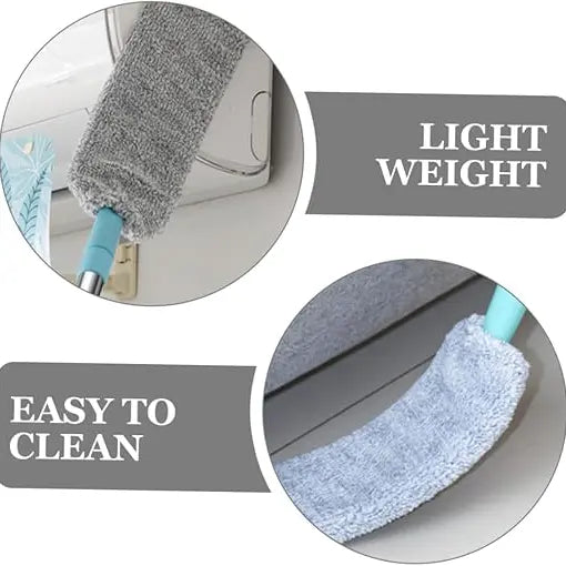 Replacement Gap Duster for Home Corners - Durable Flexible Microfiber Brush for Under Furniture