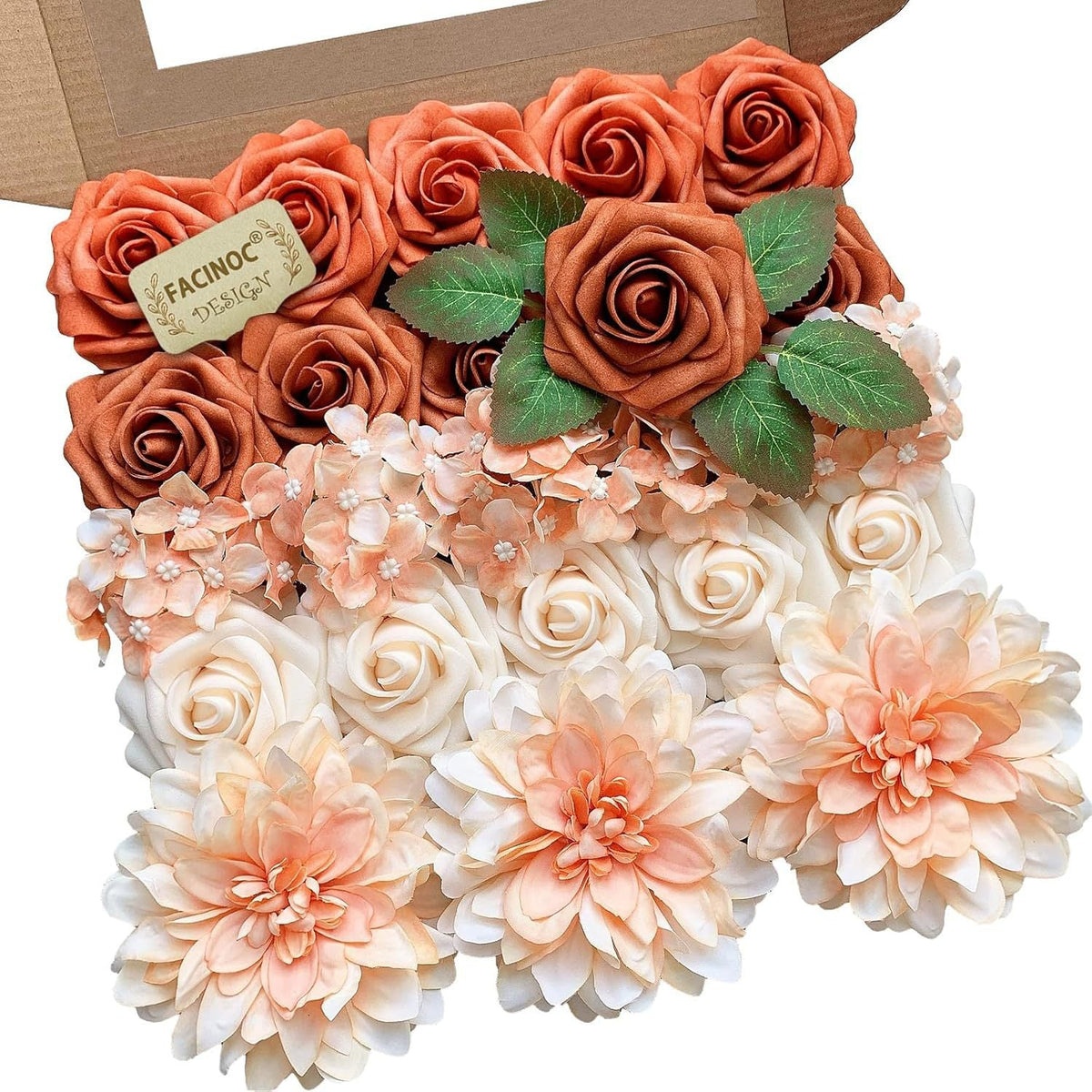 Sophisticated Pink Silk Peonies Roses Indoor Decor Kit