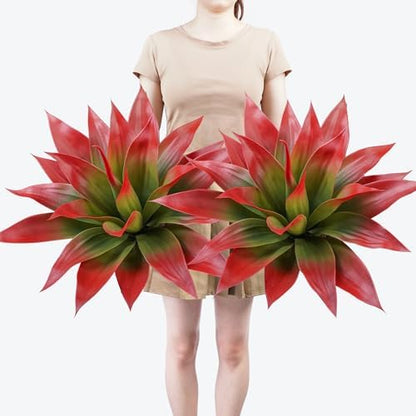 Festive Artificial Agave Resistant Succulents Home Decor Selection