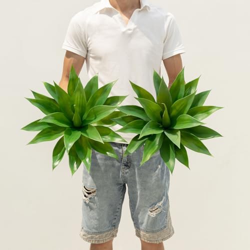Premium Artificial Agave Large Kitchen Home Decor Bundle