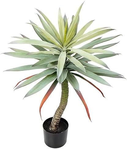 Deluxe Artificial Agave Plant Pot Home Decor Kit