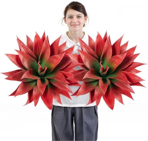 Botanical Artificial Blue Agave Plant Home Decor Arrangement