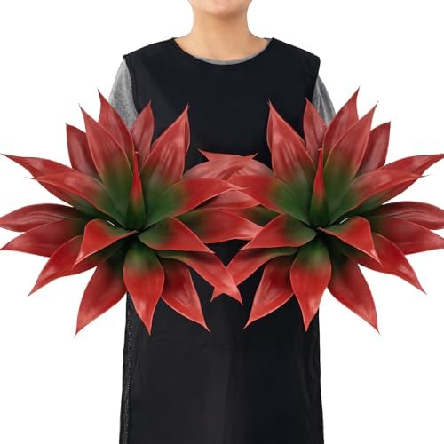 Festive Artificial Agave Resistant Succulents Home Decor Selection