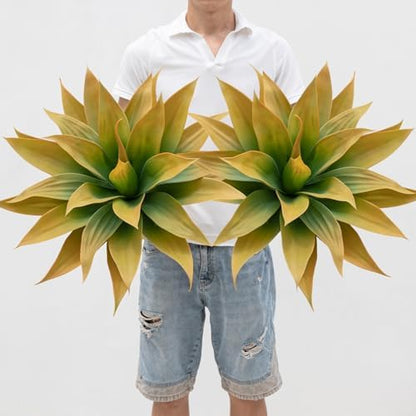 Premium Artificial Agave Large Kitchen Home Decor Bundle