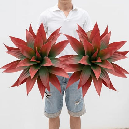 Premium Artificial Agave Large Kitchen Home Decor Bundle