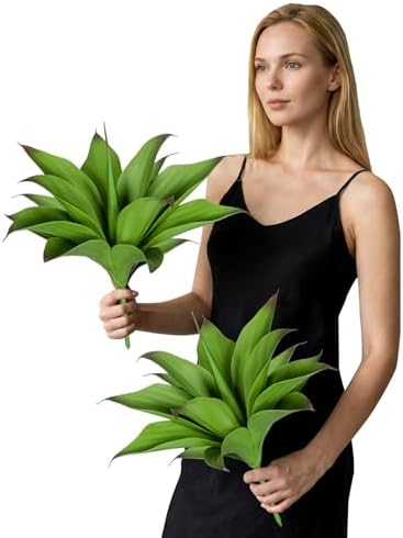 Festive Artificial Agave Resistant Succulents Home Decor Selection