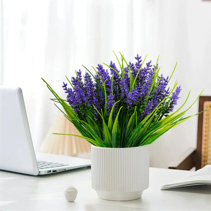 Artisan UV Resistant Artificial Lavender Indoor Decor Kit