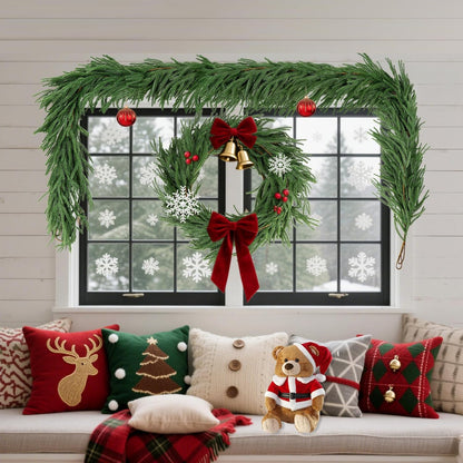 Sophisticated Artificial Norfolk Pine Garland Holiday Decor Display