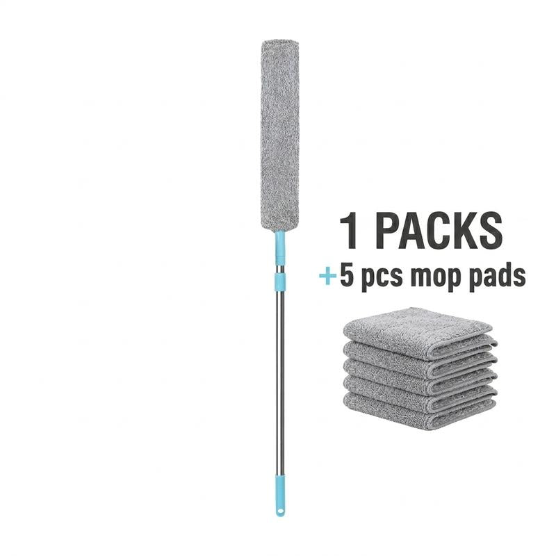 Replacement Gap Duster for Home Corners - Durable Flexible Microfiber Brush for Under Furniture