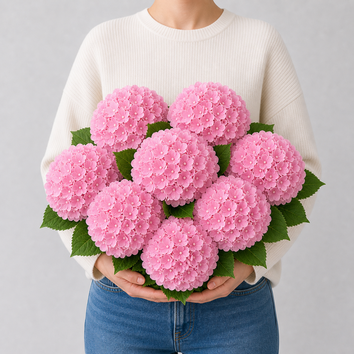 Codex AIGC real hydrangea variant image - hydrangea - Pink - 8 bundles(🔥Bestselling) - 8 balls