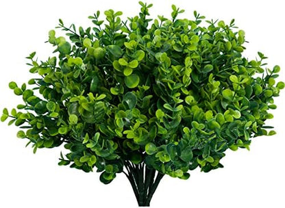 Modern UV Resistant PE Shrubs Home Decor Accent