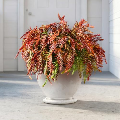 Vibrant Artificial Fern Greenery Kitchen Home Decor Display