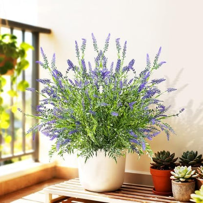 Serene Artificial Boston Fern Pots Home Decor Display