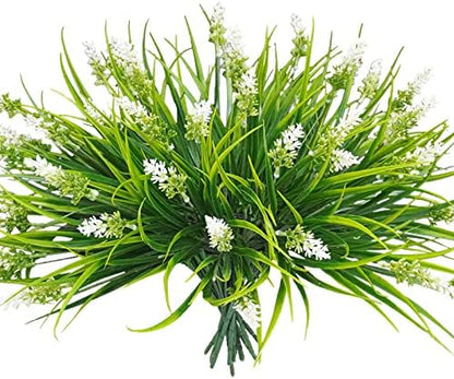 Stylish Bundles Artificial Lavender Resistant Outdoor Decor Selection