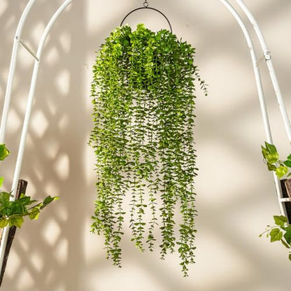 Decorative Artificial Hanging Monstera Resistant Indoor Decor Set