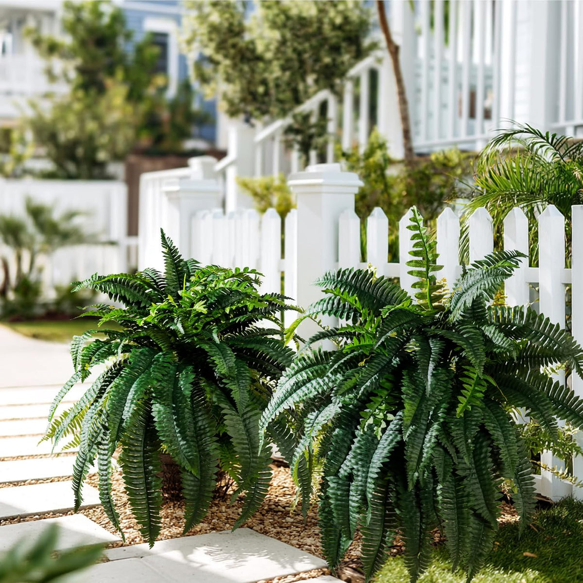 Charming Artificial Fern Greenery Dried Indoor Decor Collection
