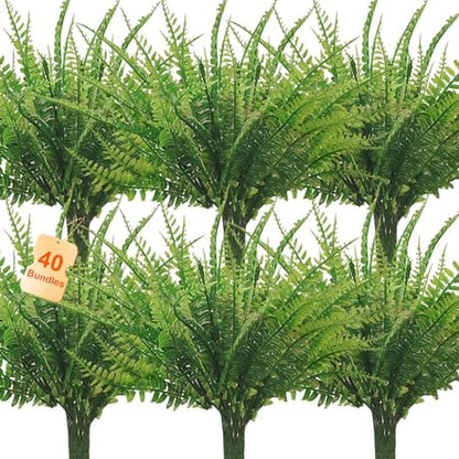 Artisan Artificial Boston Fern Resistant Home Decor Accent
