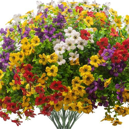 Natural Bundles Artificial Resistant Silk Outdoor Decor Assortment