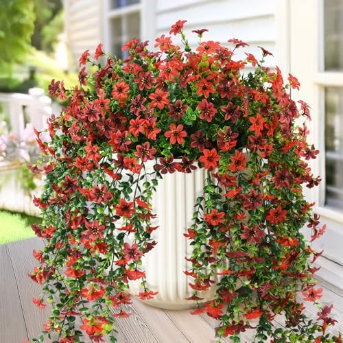 Vibrant Artificial Hanging Eucalyptus Leaves Home Decor Assortment