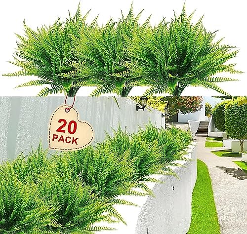 Artisan Artificial Boston Fern Resistant Home Decor Accent