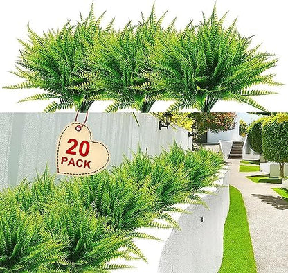 Artisan Artificial Boston Fern Resistant Home Decor Accent