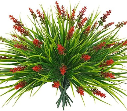 Stylish Bundles Artificial Lavender Resistant Outdoor Decor Selection
