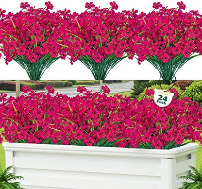 Modern UV Resistant PE Shrubs Home Decor Accent