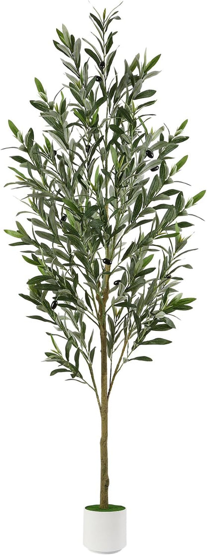 Botanical Artificial Olive Trunk Silk Home Decor Series