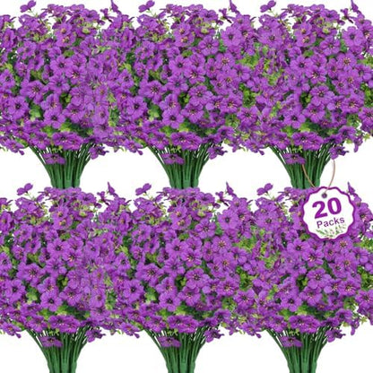 Elegant Bundles Fuchsia Eucalyptus UV Home Decor Set
