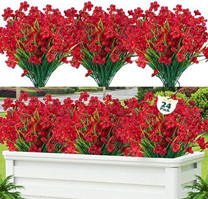 Modern UV Resistant PE Shrubs Home Decor Accent