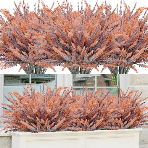 Stylish Bundles Artificial Lavender Resistant Outdoor Decor Selection