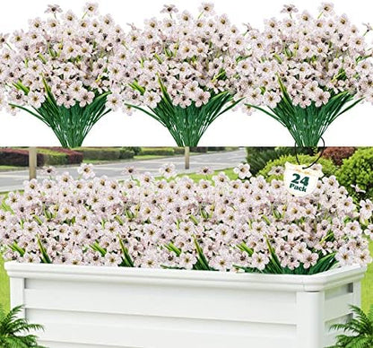 Modern UV Resistant PE Shrubs Home Decor Accent