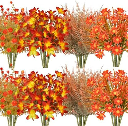 Natural Bundles Fall Artificial Lavender Home Decor Accent