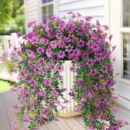 Vibrant Artificial Hanging Eucalyptus Leaves Home Decor Assortment