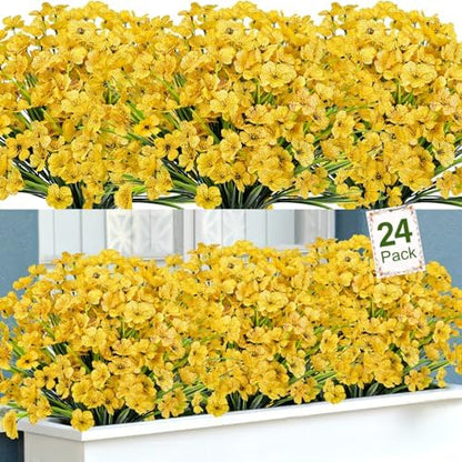 Lush Bundles Artificial Boston Ferns Home Decor Set