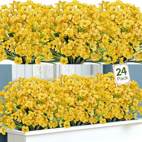 Lush Bundles Artificial Boston Ferns Home Decor Set