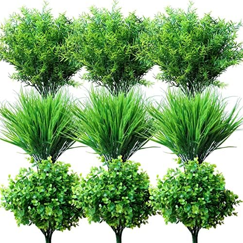 Lush Artificial Resistant Greenery UV Outdoor Decor Collection