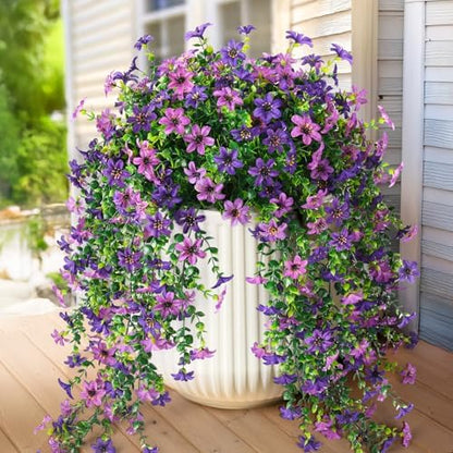 Vibrant Artificial Hanging Eucalyptus Leaves Home Decor Assortment