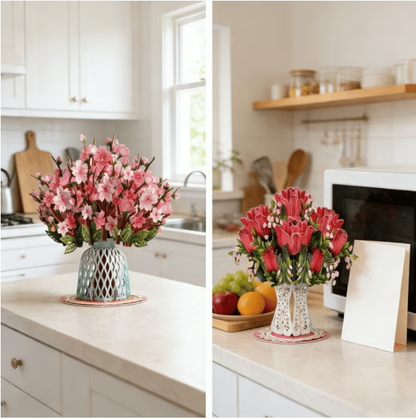Artisan Forever Blooming Flower Roses Indoor Decor Display