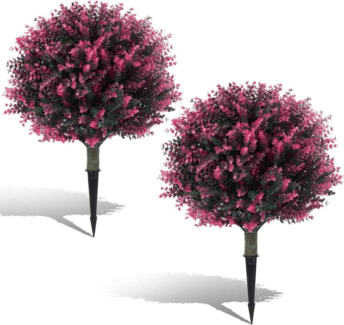 Artisan Artificial Lavender Topiary Ball Home Decor Bundle