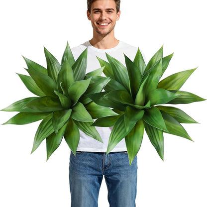Serene Large Artificial Agave Succulent Home Decor Collection