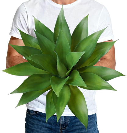 Serene Large Artificial Agave Succulent Home Decor Collection
