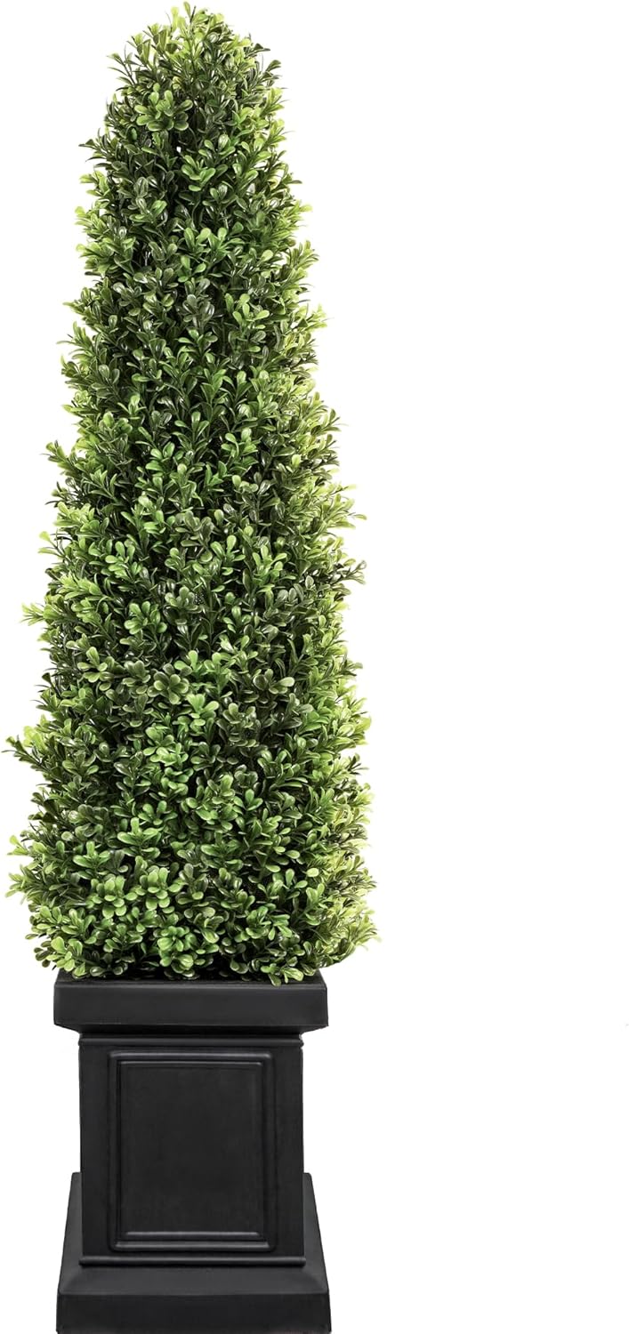 Elegant Boxwood Topiary Tall Topiaries Outdoor Decor Series