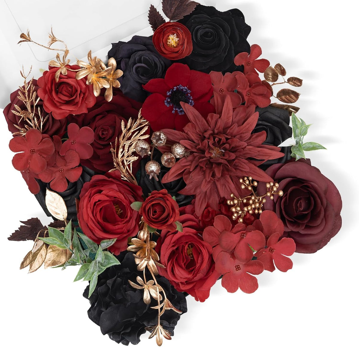 Rustic Artificial Multi Flower Mixed Indoor Decor Selection